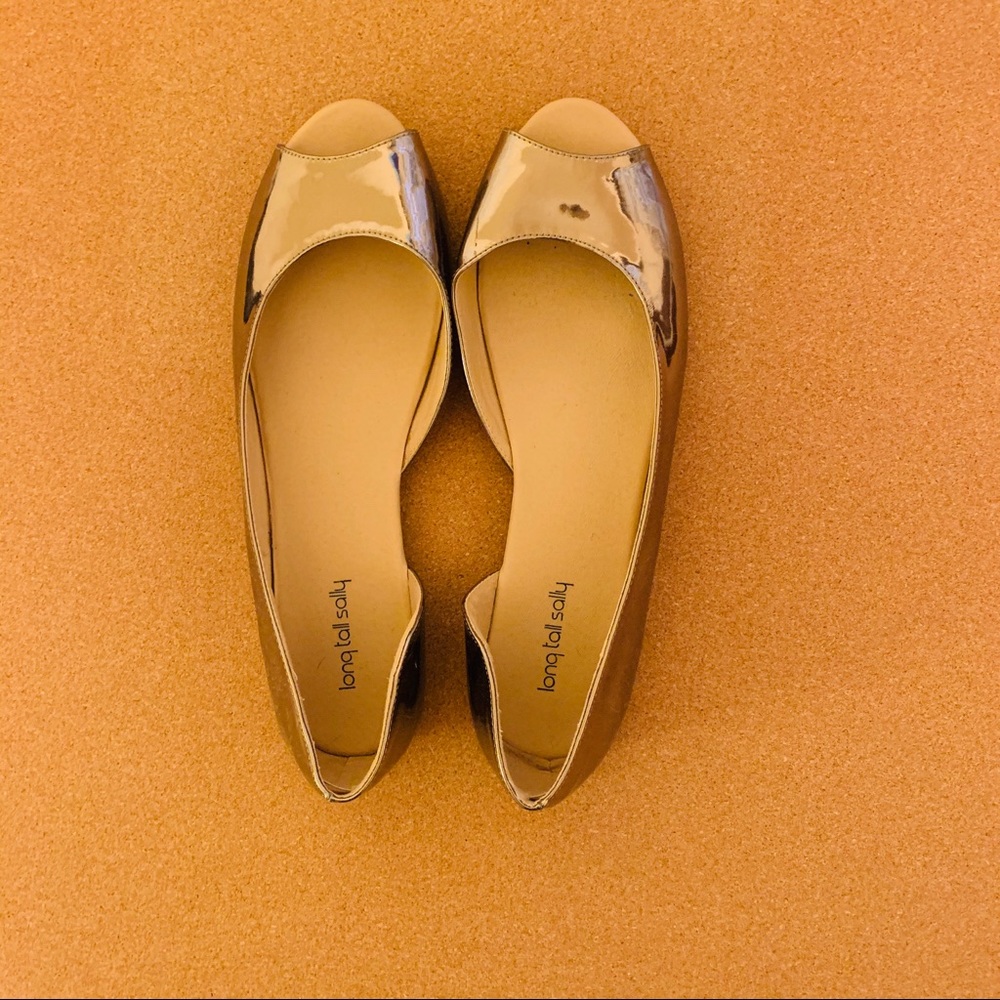 Long Tall Sally OpenToe Flats